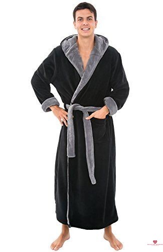 6-Month-Anniversary-Gifts-For-Him-Alexander-Del-Rossa-Mens-Fleece-Robe