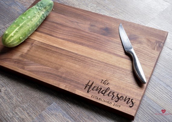 6-Month-Anniversary-Gifts-For-Him-Personalized-Cutting-Board