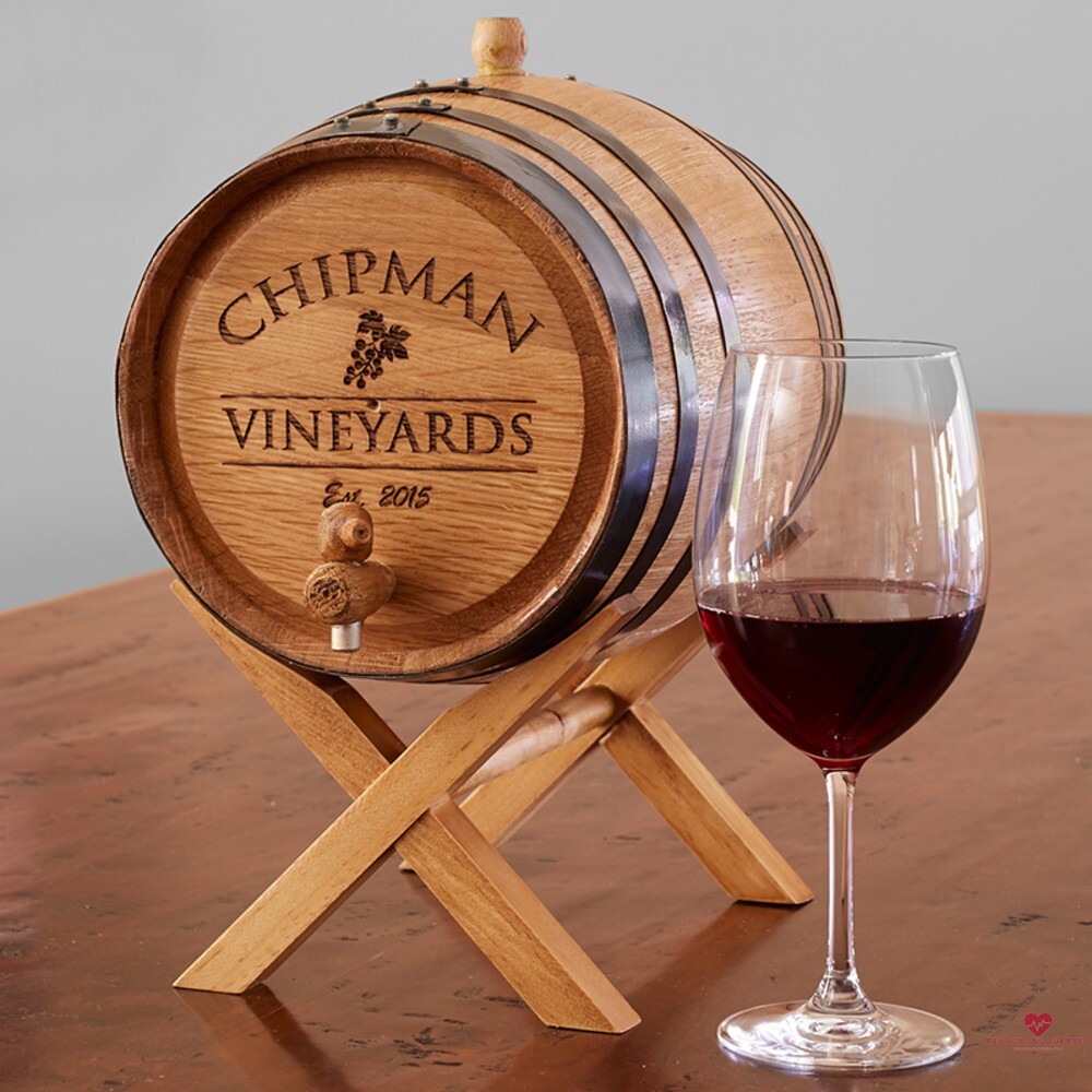 6-Month-Anniversary-Gifts-For-Him-Personalized-Wine-Barrel