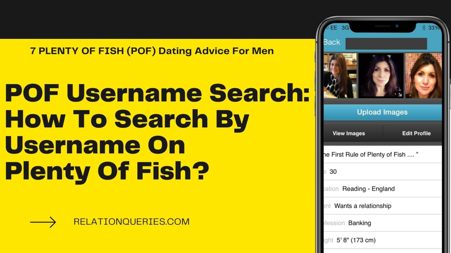 plenty of fish username search