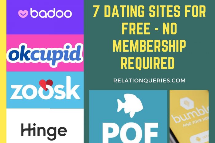 7 Dating Sites For Free – No Membership Or Payment Required In 2021