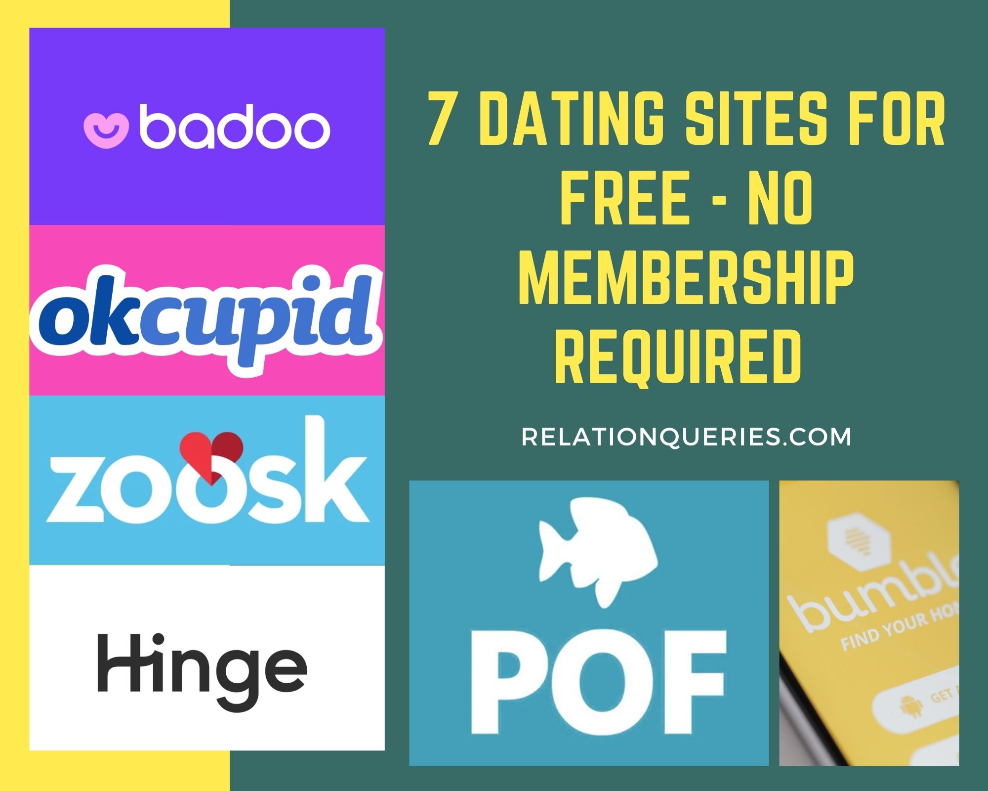 Dating sites free membership