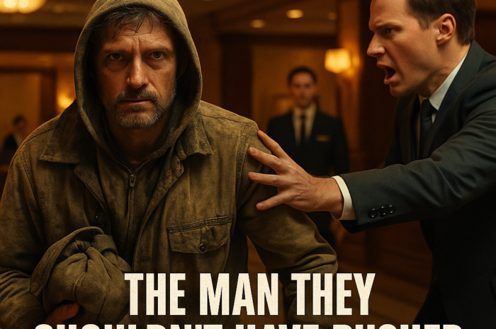 THE MAN THEY SHOULDN’T HAVE PUSHED