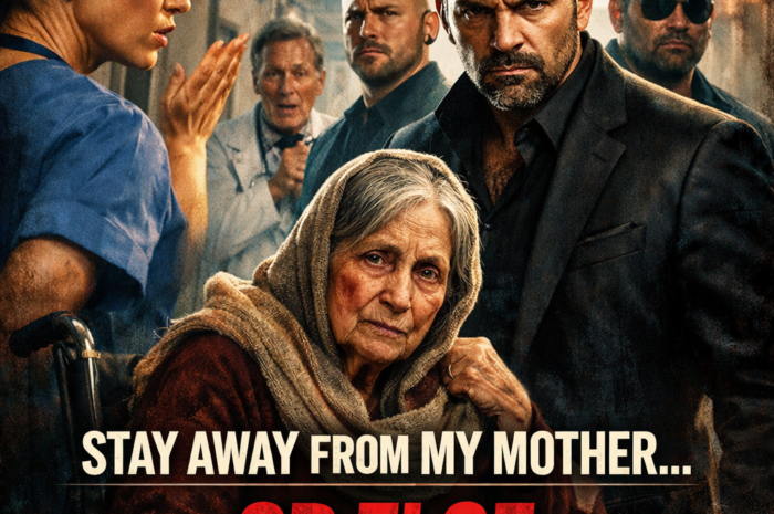 STAY AWAY FROM MY MOTHER. OR ELSE..