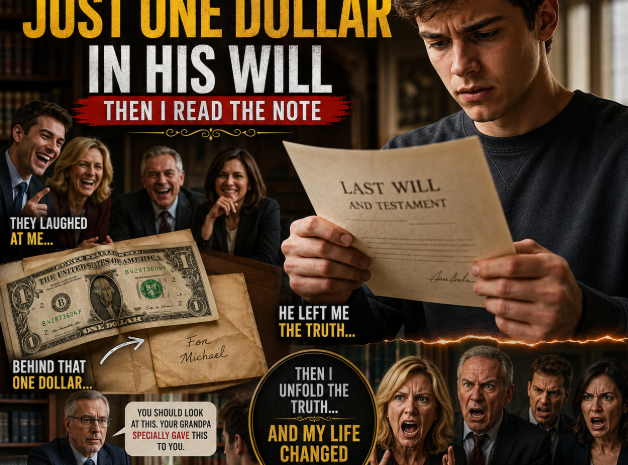 Grandpa Left Me Just One Dollar in His Will—Then I Read the Letter