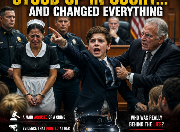 The Boy Who Stood Up in Court… and Changed Everything