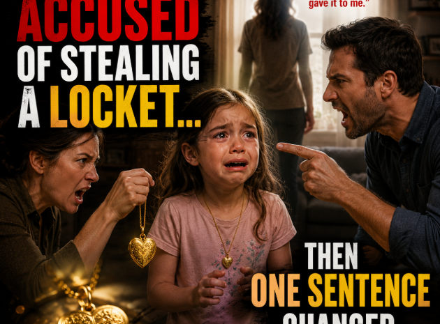 She Was Accused of Stealing a Locket… Then One Sentence Changed Everything