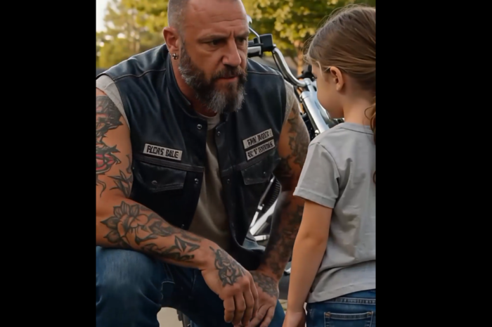 The Little Girl Who Stopped an Entire Biker Gang